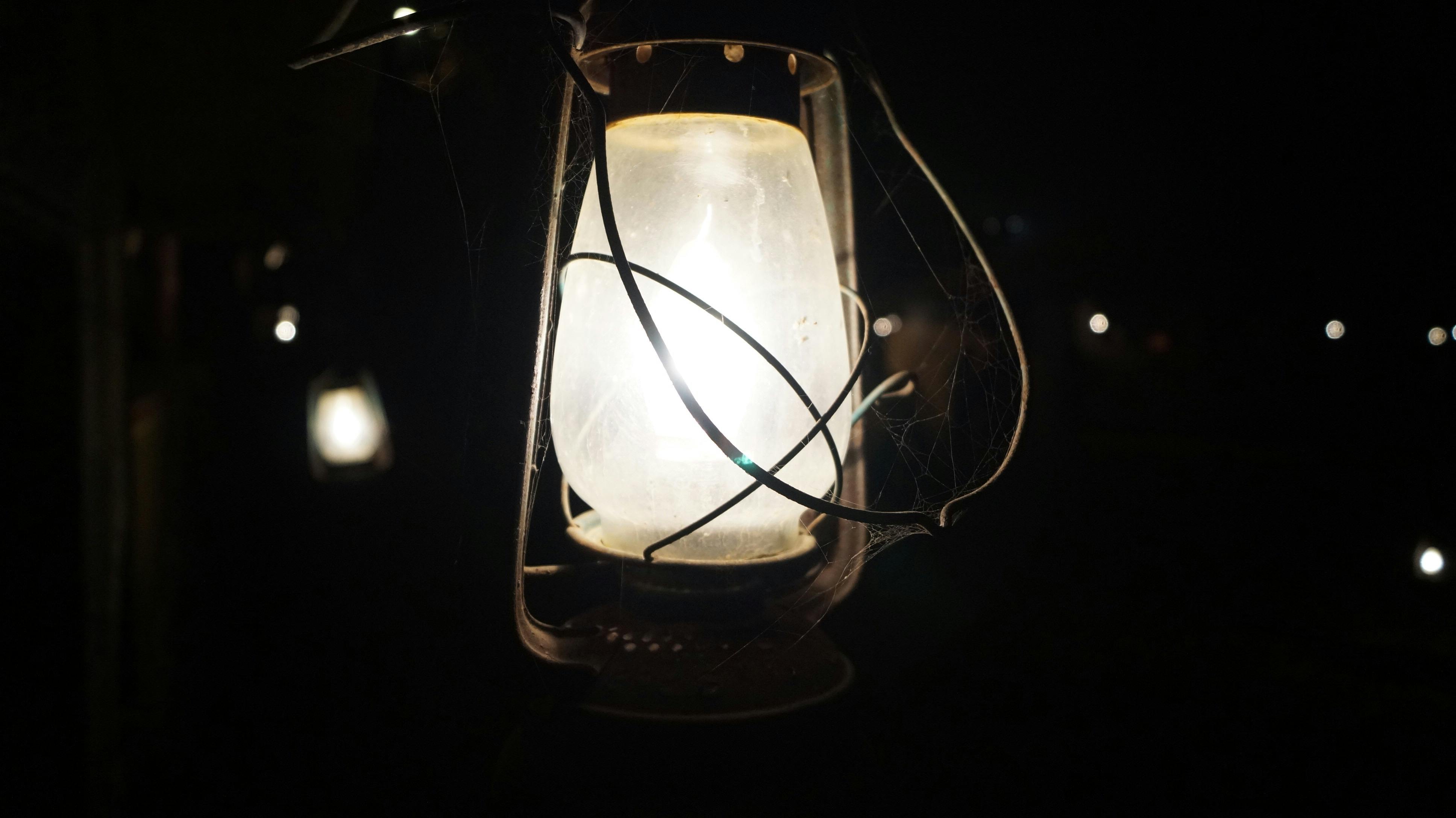 Free stock photo of lamp, night lamp, night photograph