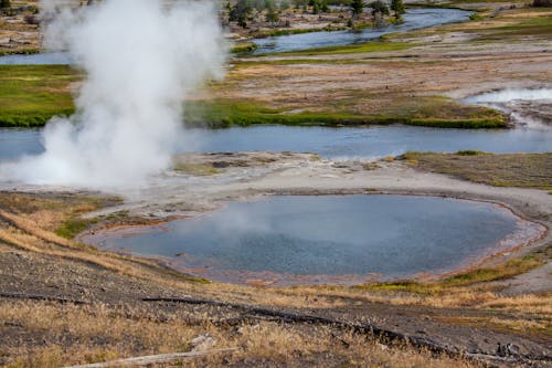 Immagine gratuita di geyser, lago, natura
