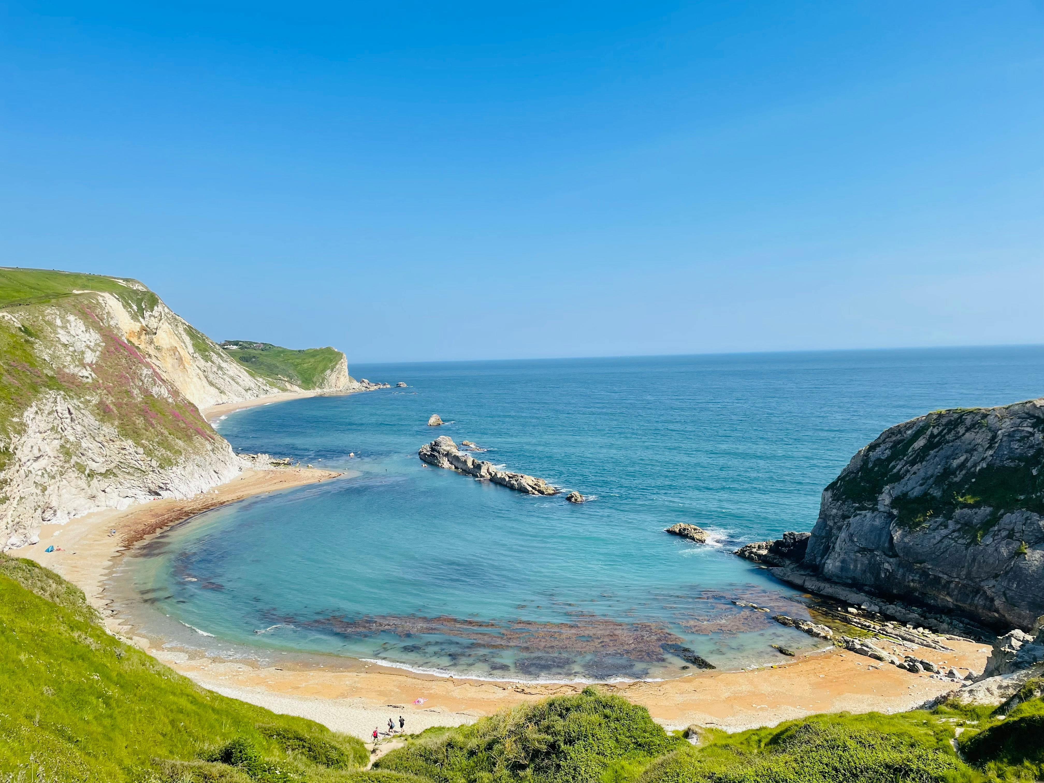 Aerial View of Coastal Area · Free Stock Photo