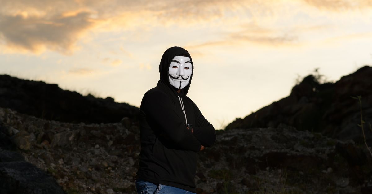 Guy With Mask Man in Hoodie and Guy Fawkes Mask · Free Stock Photo