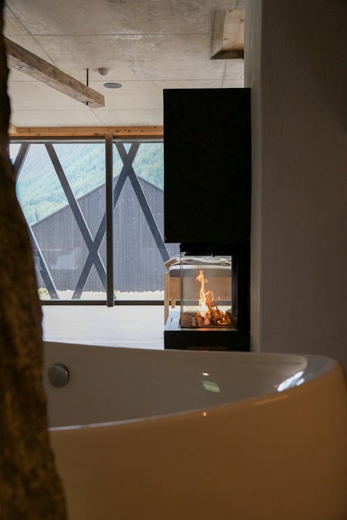 Бесплатное стоковое фото с Ванна, Ванная комната, вертикальный выстрел