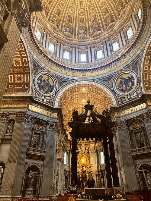 Foto profissional grátis de artes, basílica de são pedro, cidade do vaticano