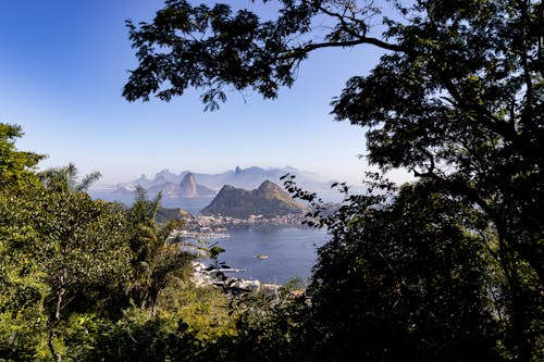 Island in Brazil Seen From Vista Chinesa