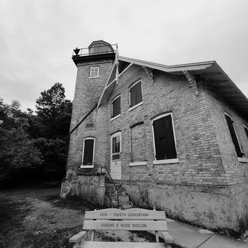 Eagle Bluff Light in Wisconsin, USA