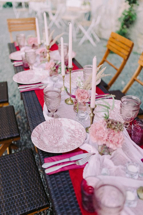 Free Table Setting Stock Photo