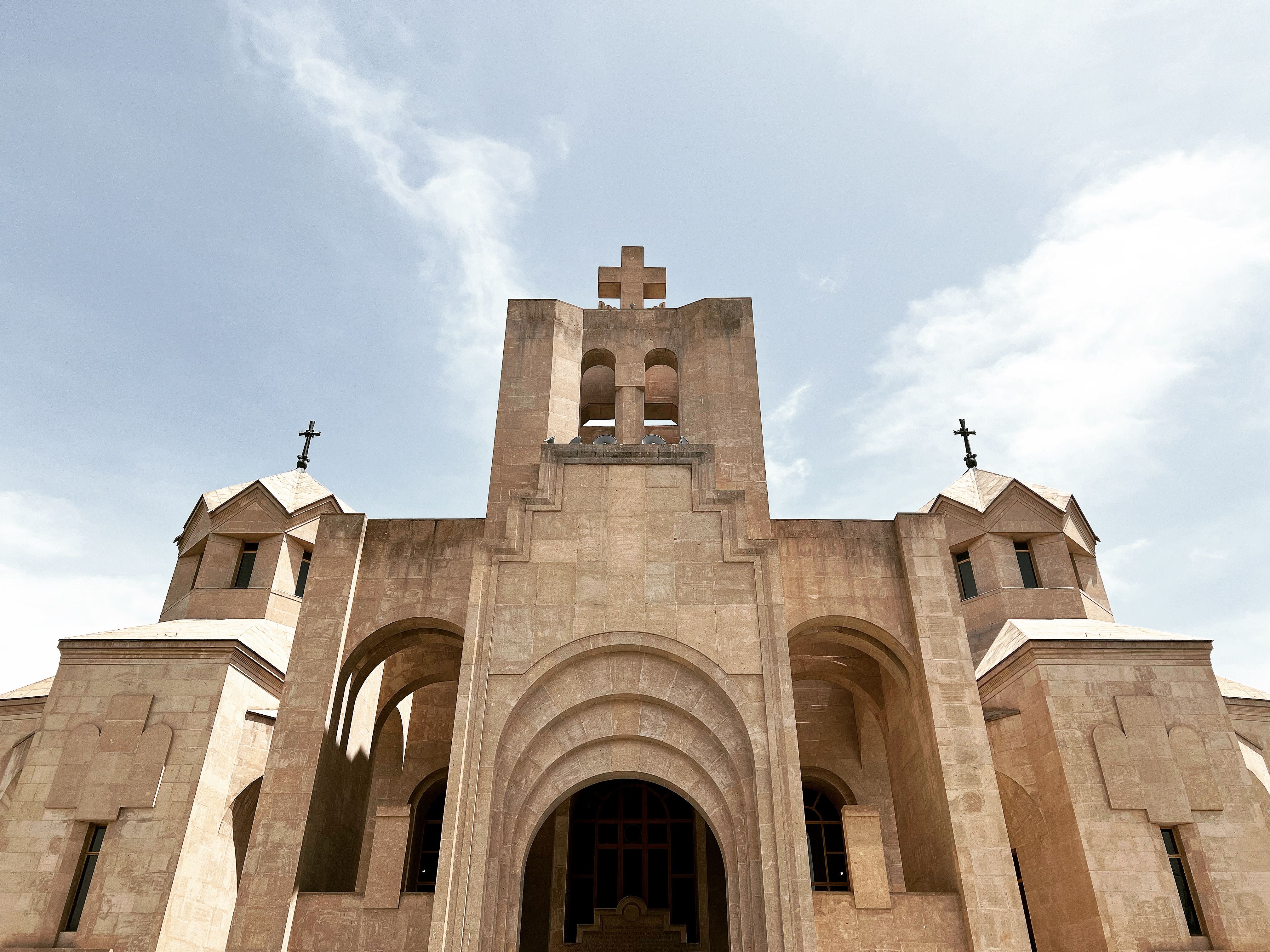 Facade of Church in Town · Free Stock Photo