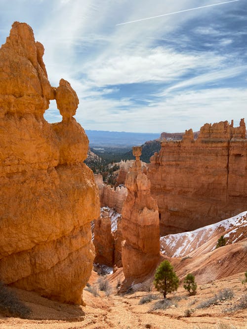 Gratis lagerfoto af Bryce canyon, eroderet, klippeformationer
