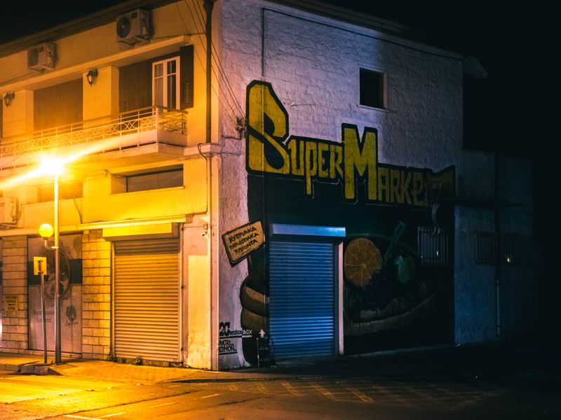 A street in Nicosia, Cyprus