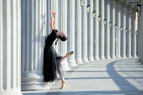 Gratis stockfoto met ballerina, balletdanser, kolommen