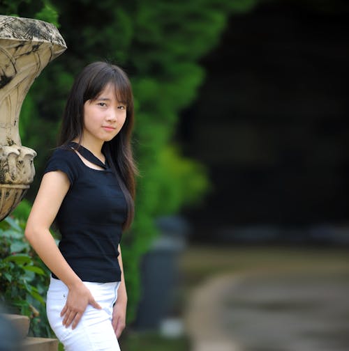 Ingyenes stockfotó ázsiai nő, barna, divat témában