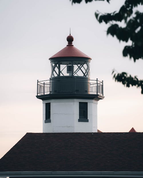 Foto profissional grátis de EUA, farol de ponto alki, marcos locais