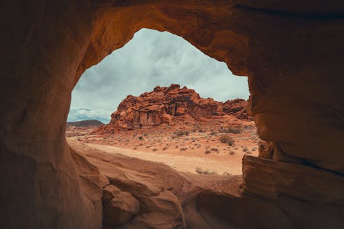 Barren, Arid Rocks Landscape