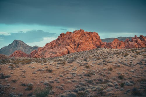 Free Eroded Rocky Mountains Stock Photo