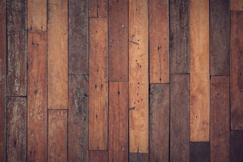 Plancher En Bois Brun