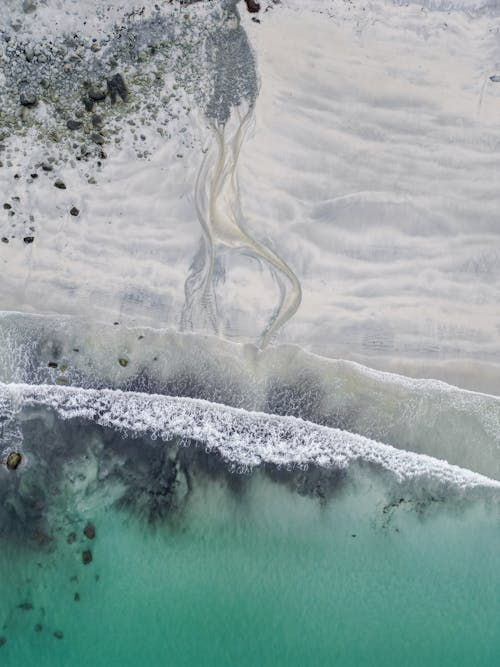 Imagine de stoc gratuită din coastă, faleză, fotografie cu drona