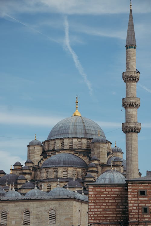 New Mosque and Minaret in Istanbul, Turkey