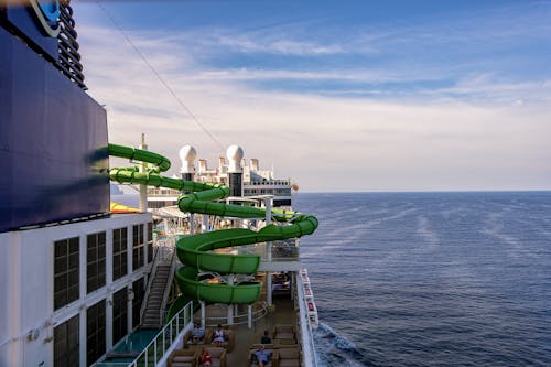 Slide on Cruise Ship