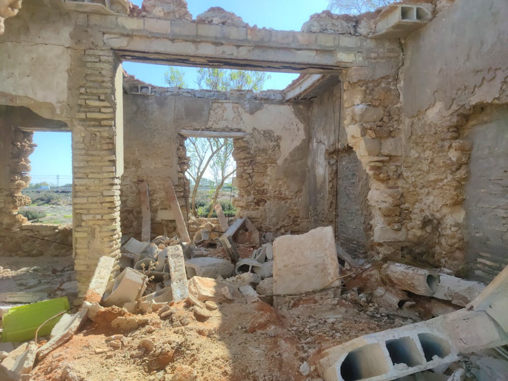 casa salinera en ruinas