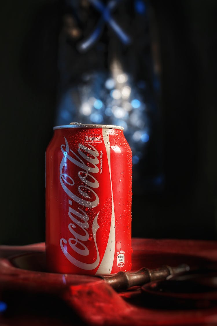 A Can Of Coca Cola