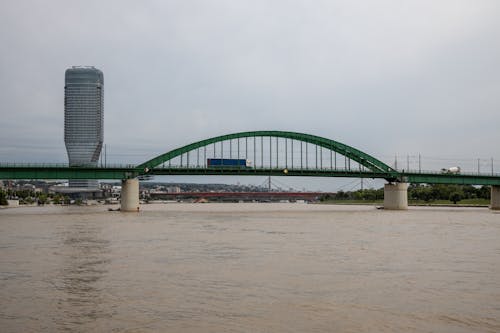 Foto stok gratis beograd, jembatan, jembatan gantung