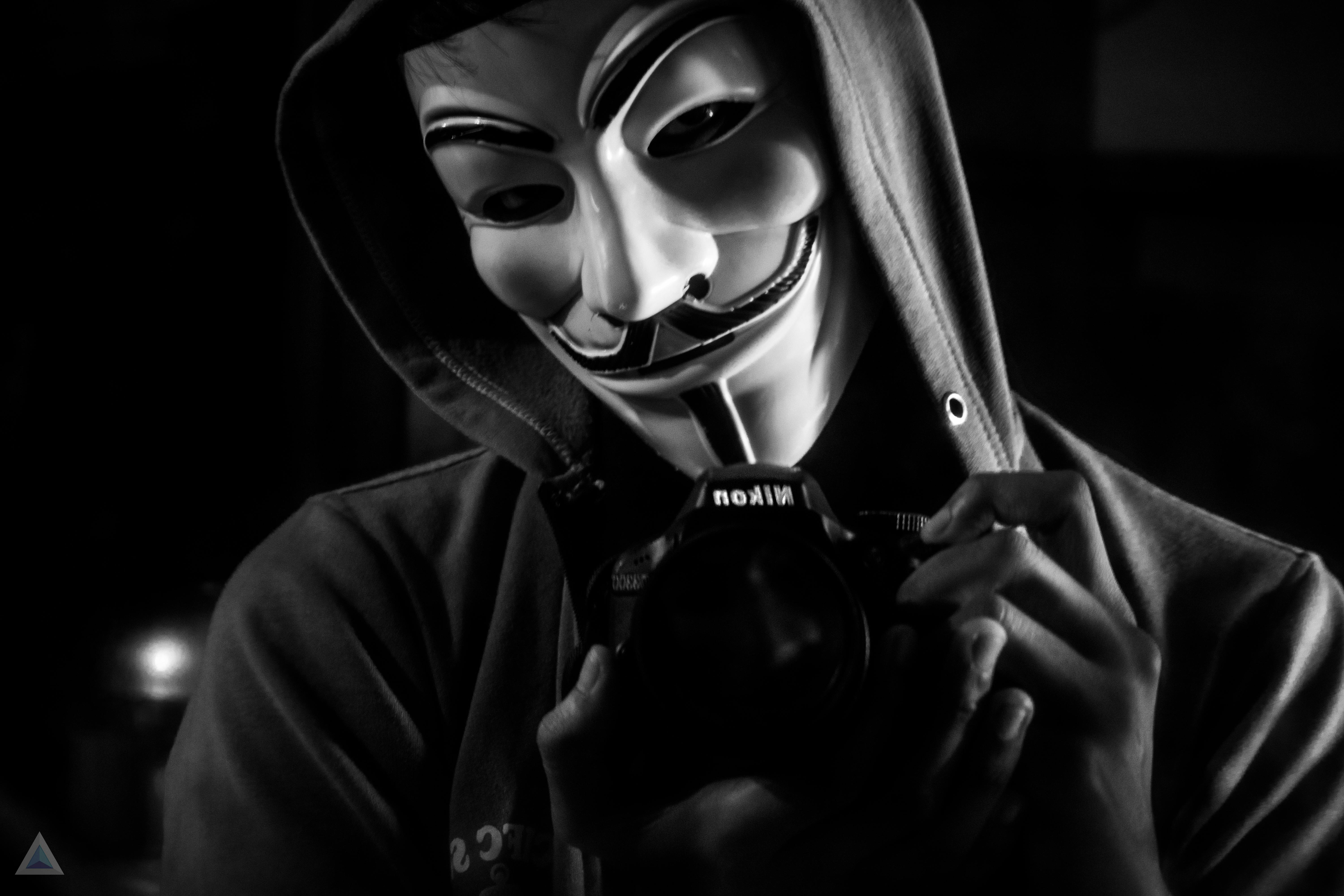 Anonymous Hacker Background