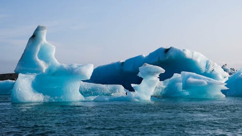 Kostenloses Stock Foto zu blauer see, blaues wasser, eis