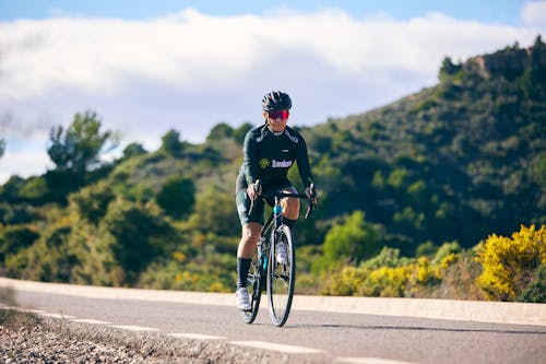 Cyclist on Road