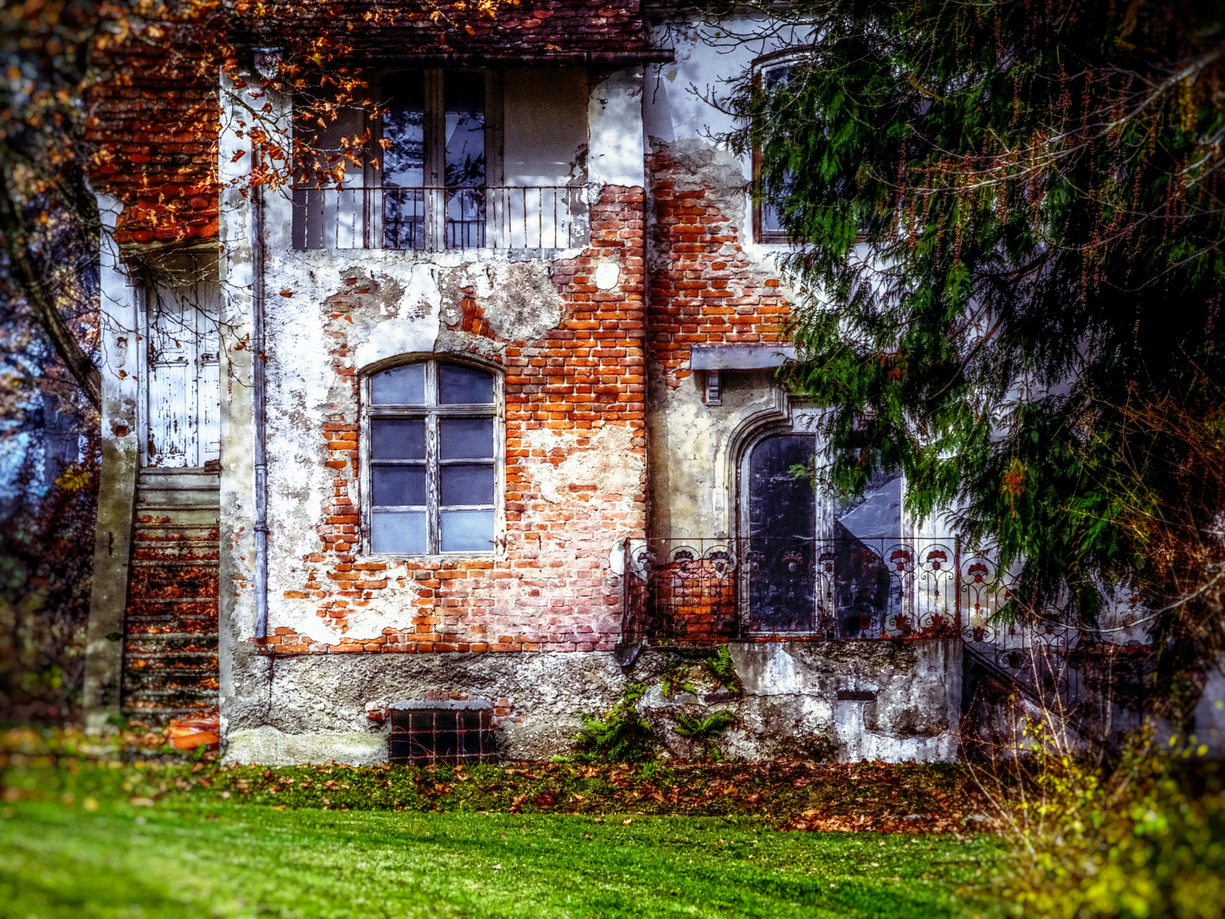 Kostenloses Foto zum Thema altes haus, architektur, garten
