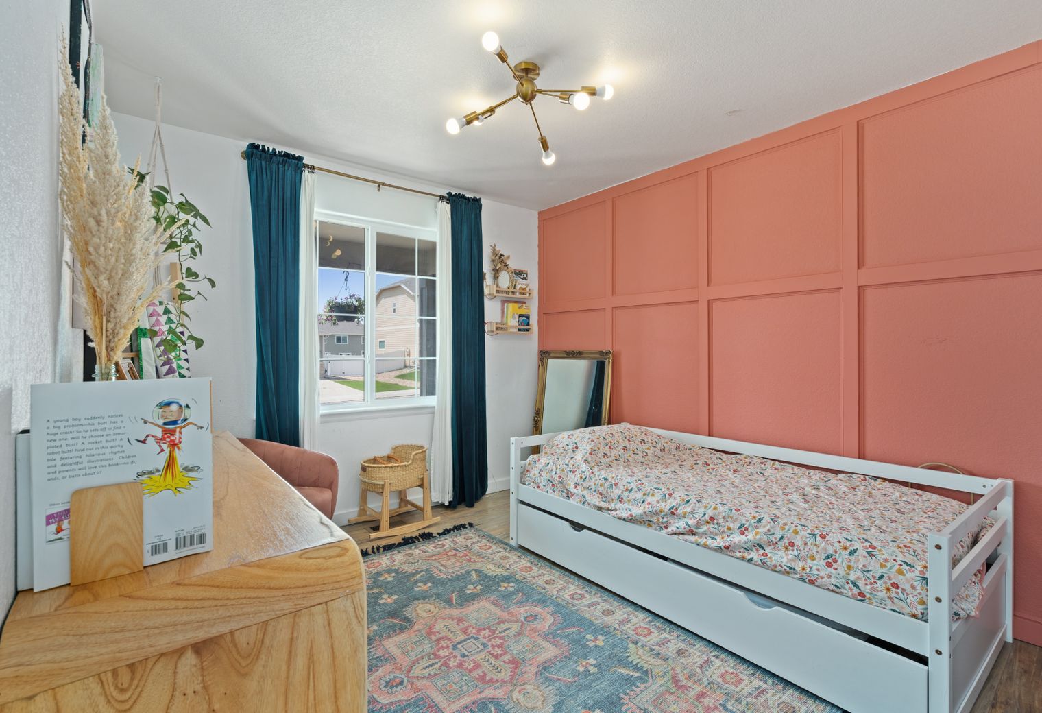 Interior Painting in Wembley Park — dust sheets down and the room fully protected
