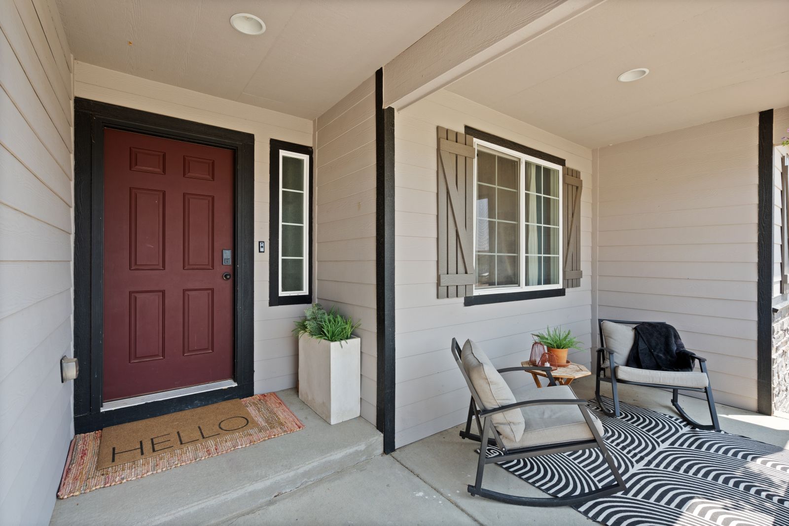 Classic front porch