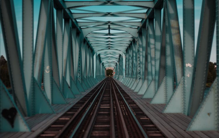 Beams Around Railway Bridge