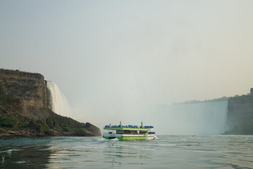 Passenger Ship near Niagara Falls