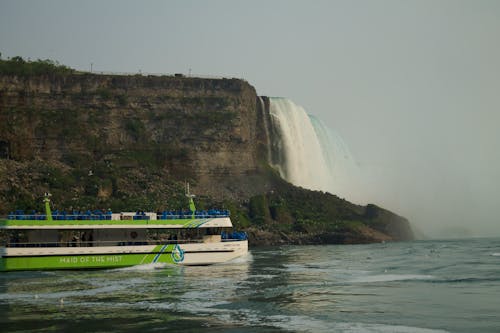 Passenger Ship near Niagara Falls