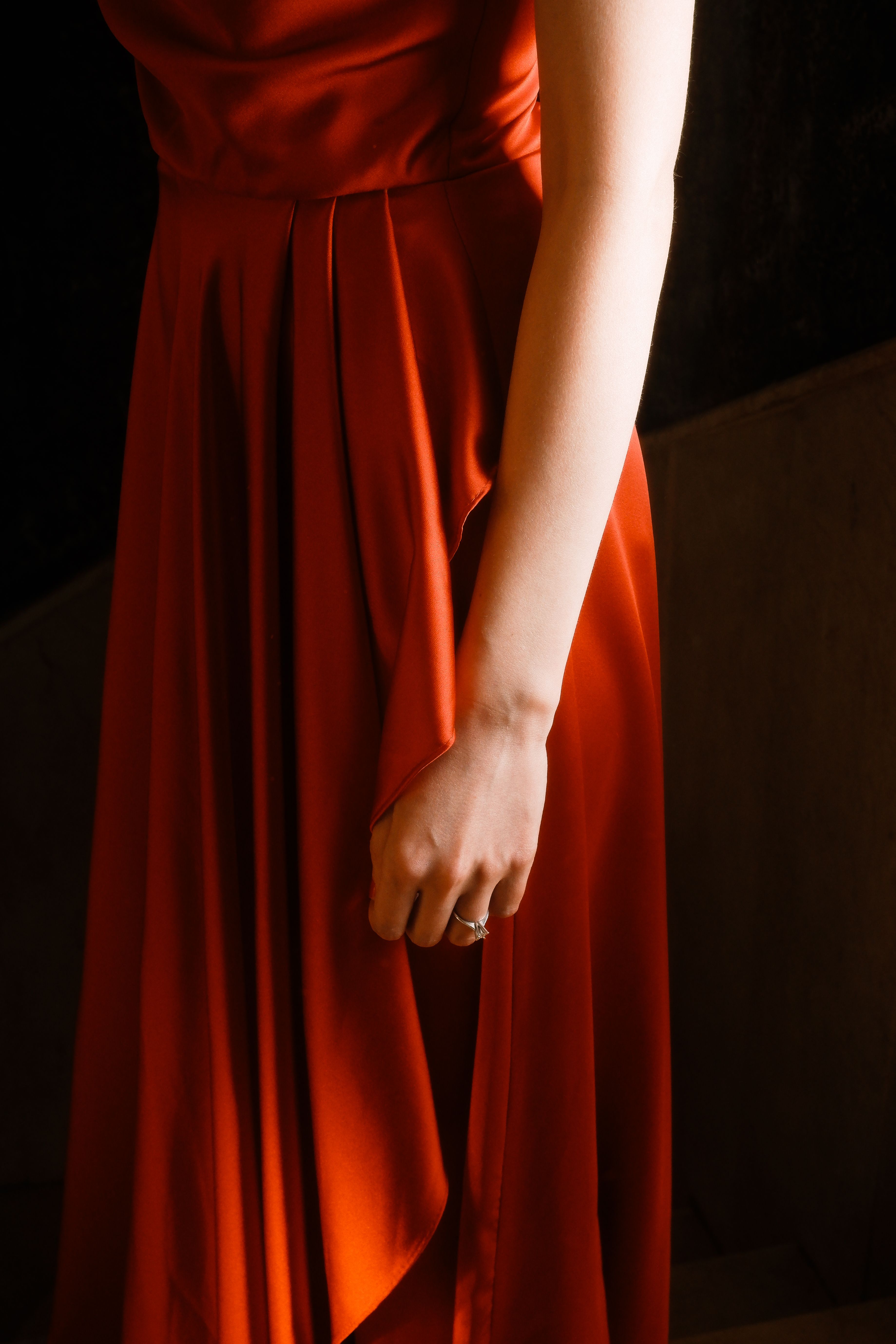Woman in a Red Dress · Free Stock Photo