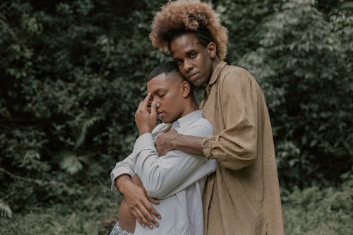 Kostnadsfri bild av afro, afroamerikan, älskar par