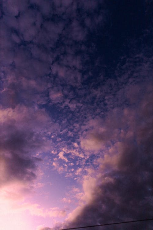 คลังภาพถ่ายฟรี ของ altocumulus, ตะวันลับฟ้า, ทิวทัศน์เมฆ