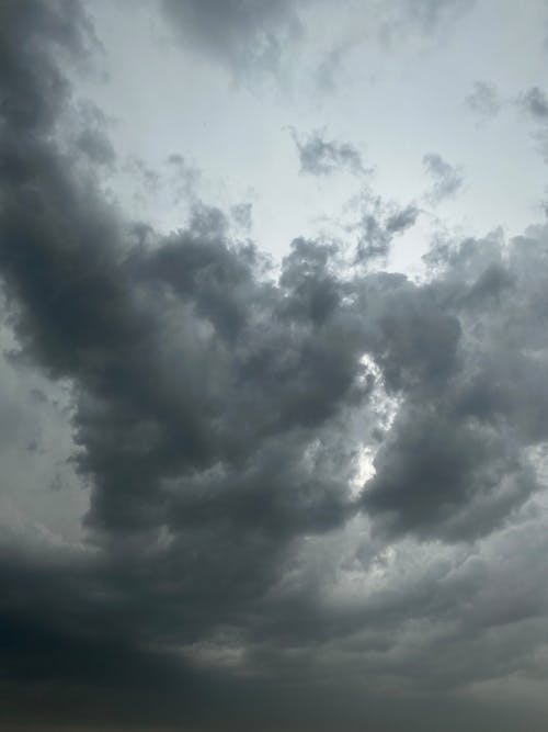 cloudscape, ドラマチックな空, 垂直ショットの無料の写真素材
