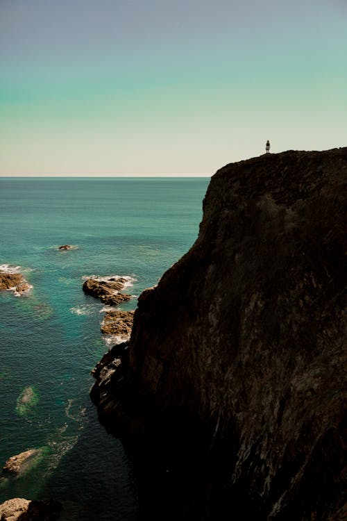 Free stock photo of cliff, overlook