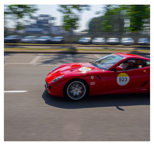Imagine de stoc gratuită din carpool, Ferrari, mașină de curse