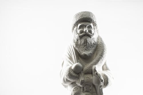 Kostnadsfria Kostnadsfri bild av jultomten, skulptur, staty Stock foto