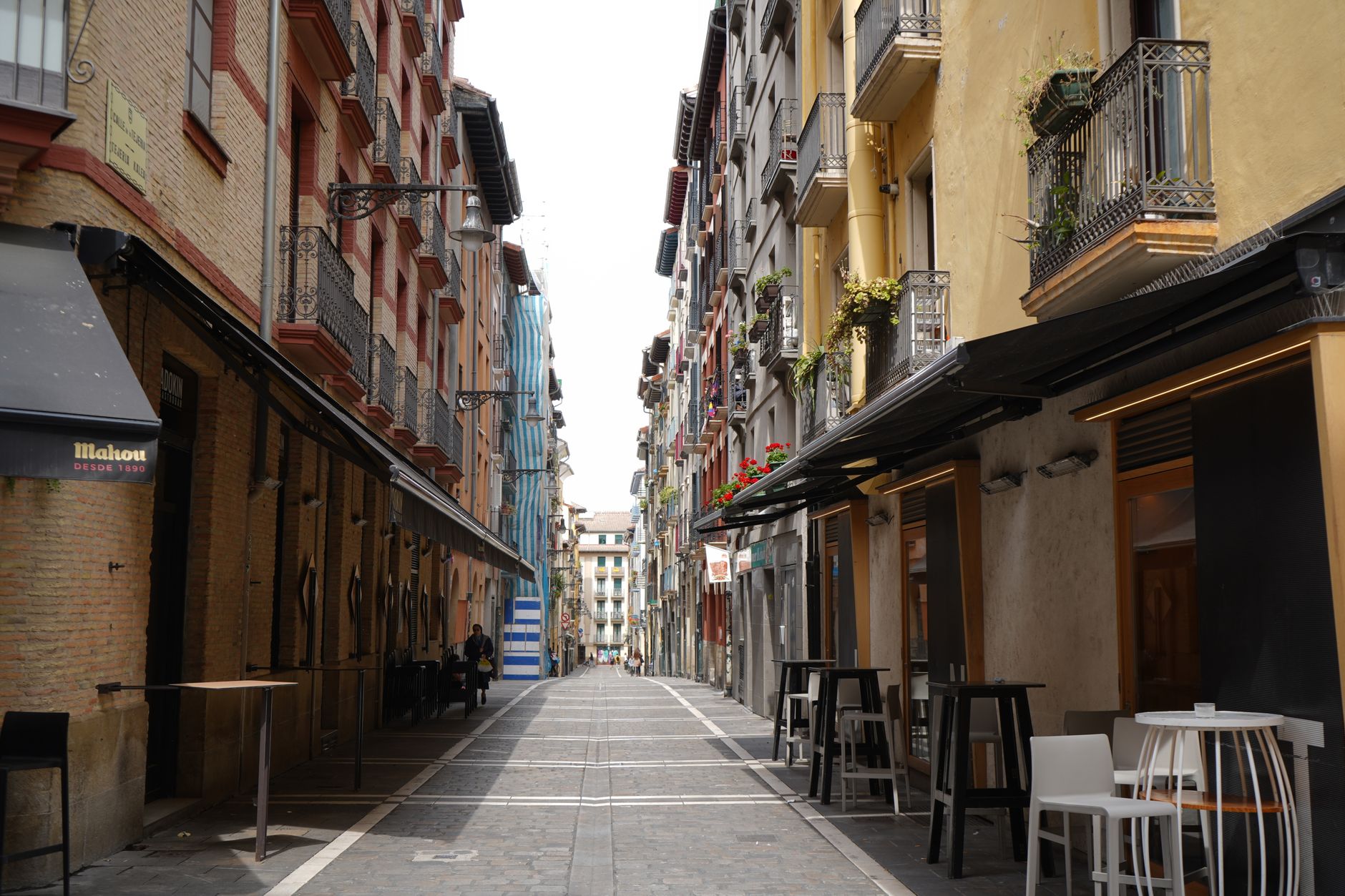 El casco viejo de Pamplona