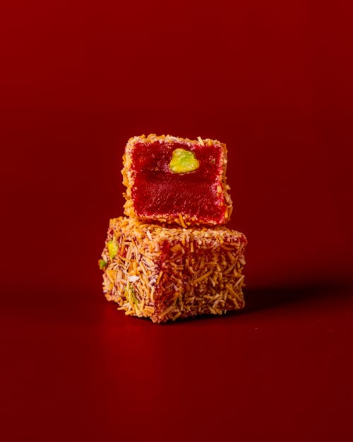 Close-up of Slices of Baklava