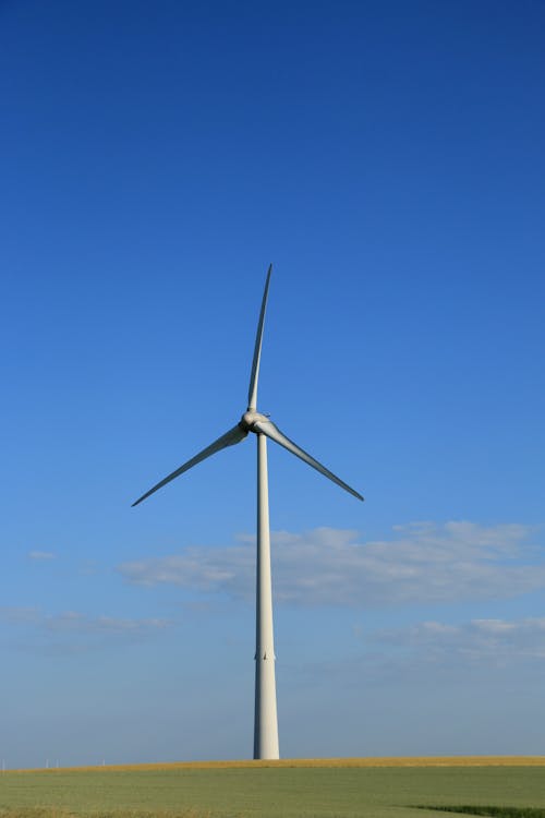 Wind Turbine in a Field 