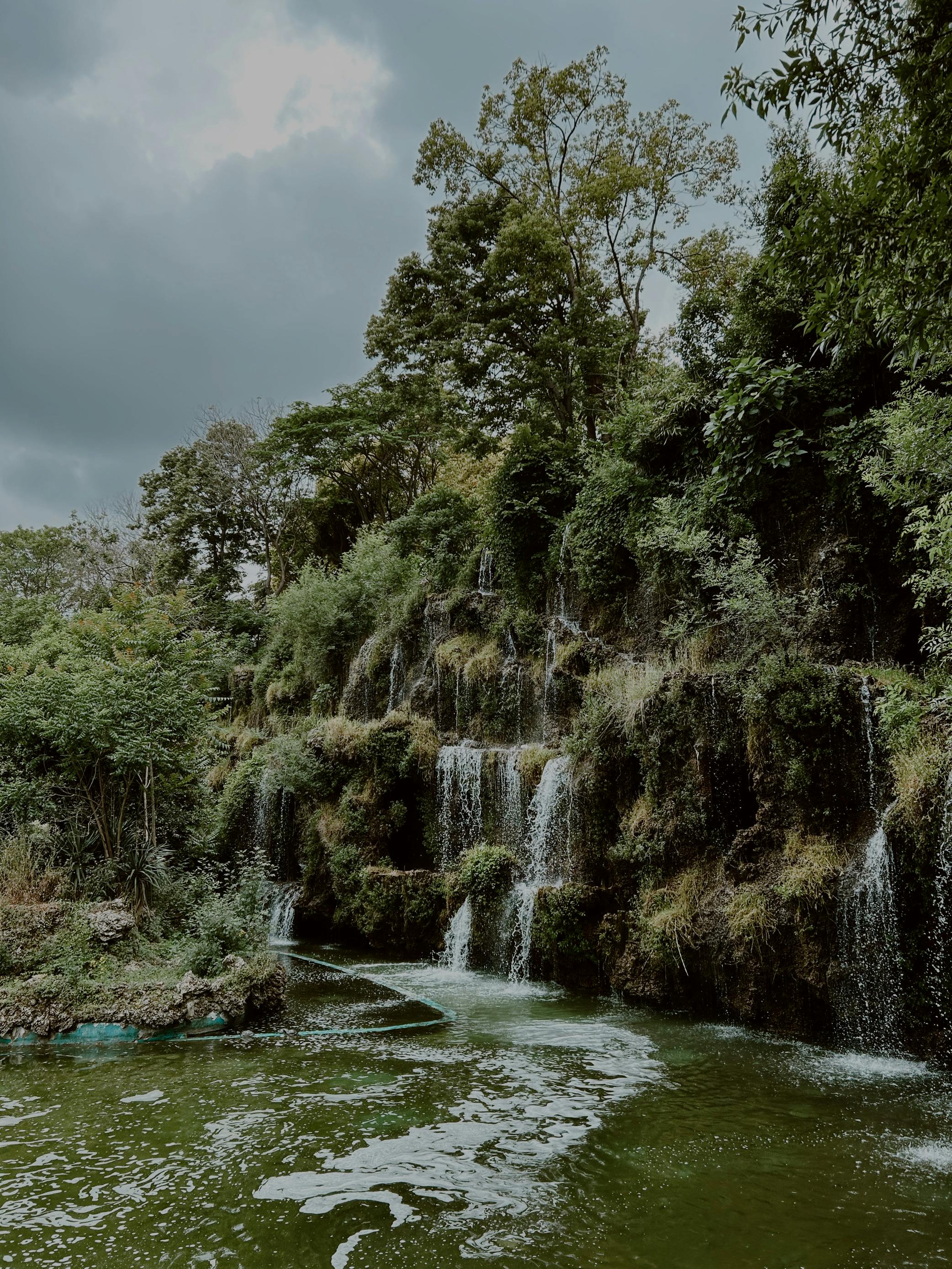 Waterfall in Summer · Free Stock Photo