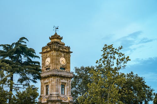 The Dolmabahce Clock Tower