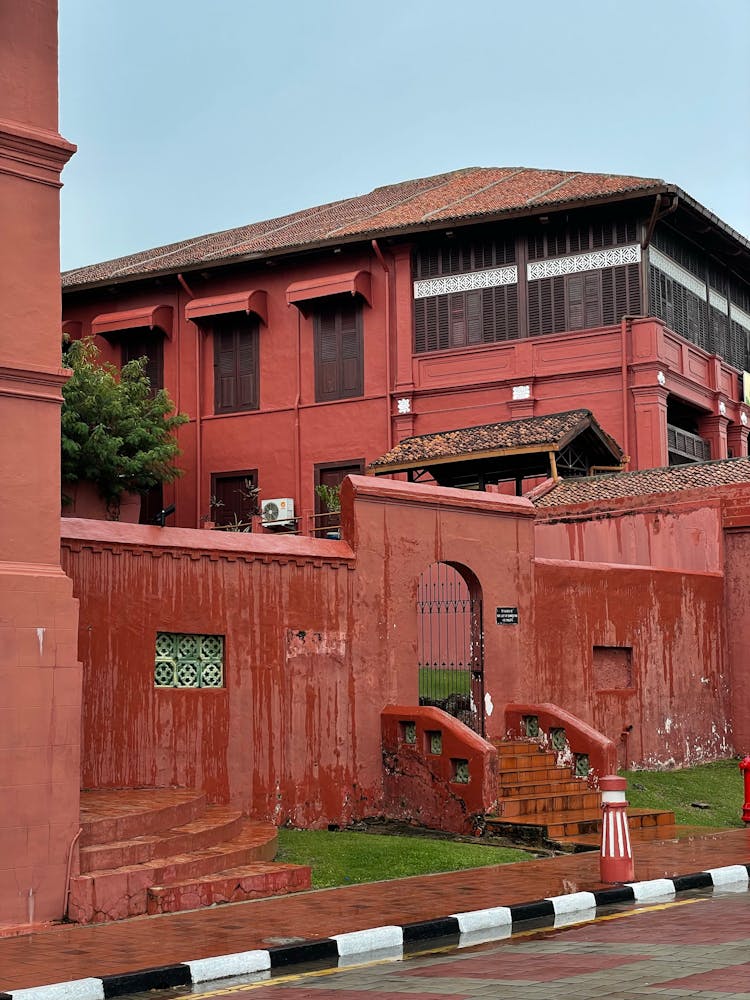 Facade Of The Islamic Museum In Malacca, Malaysia 