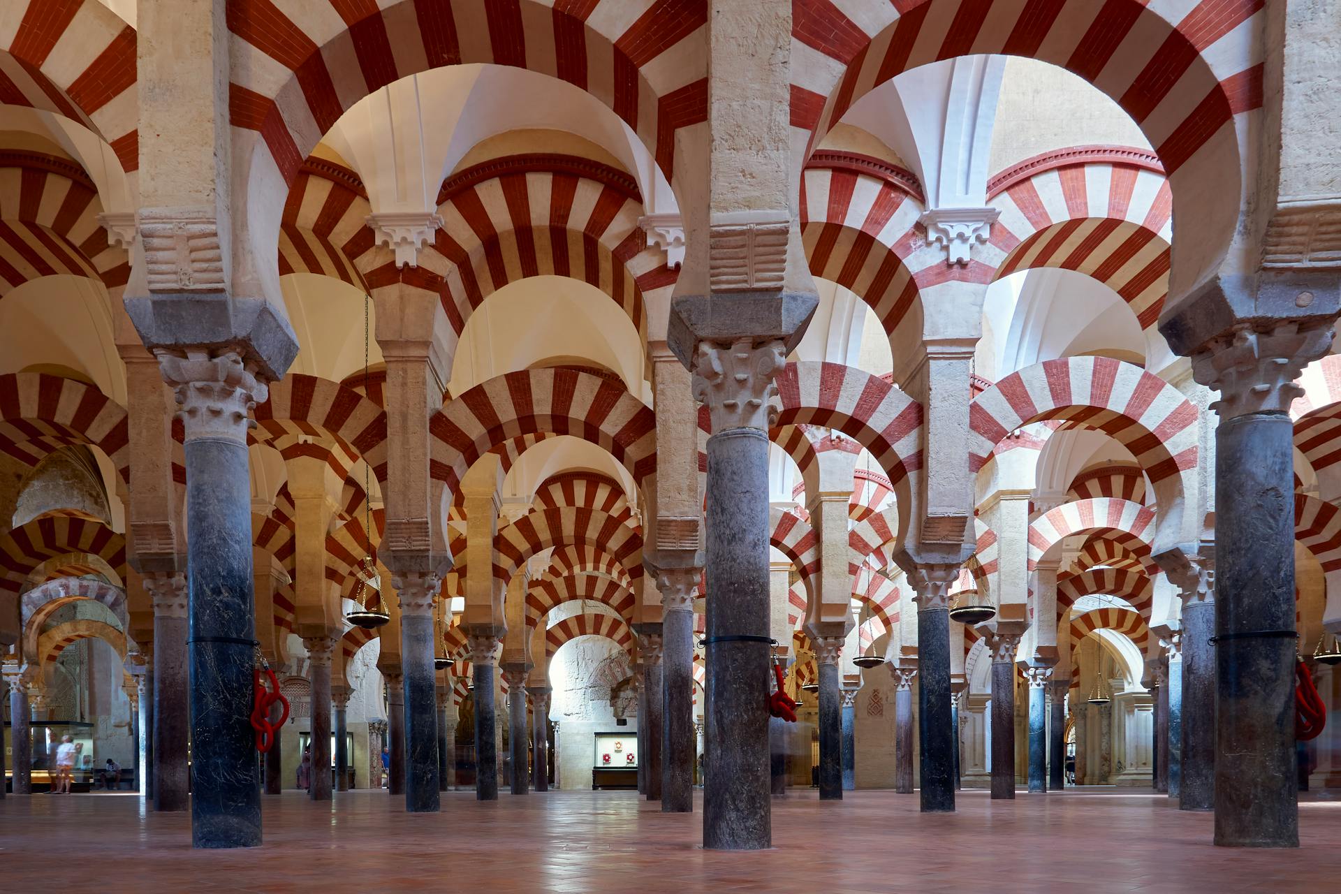 Ornamented Interior of Mosque-Cathedral of Cordoba