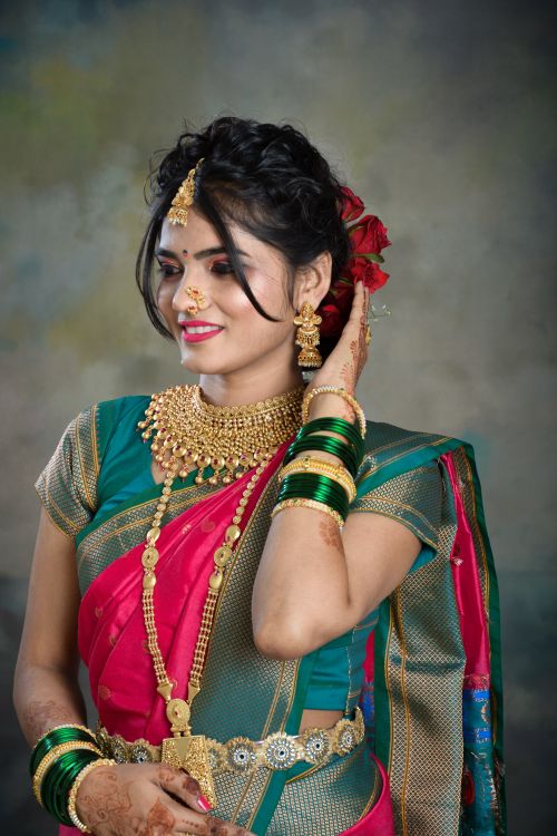 Portrait of Woman in Traditional Clothing · Free Stock Photo