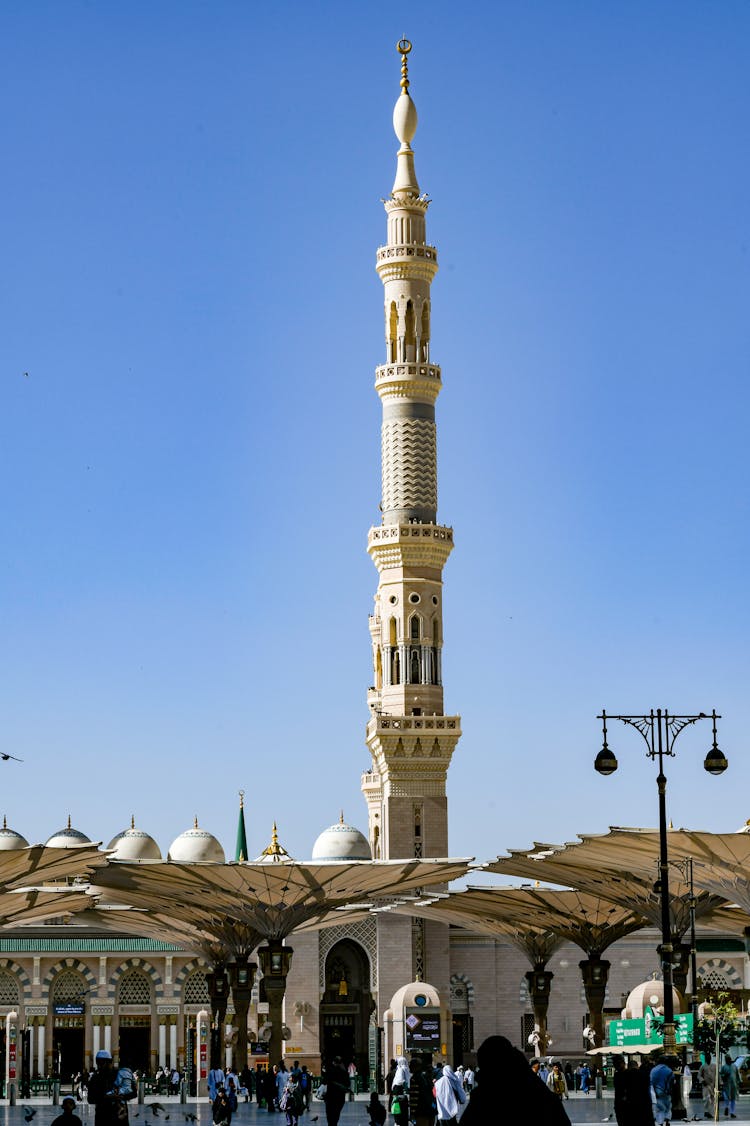 The Minaret Of The Prophets Mosque, Al-Hejaz, Saudi Arabia