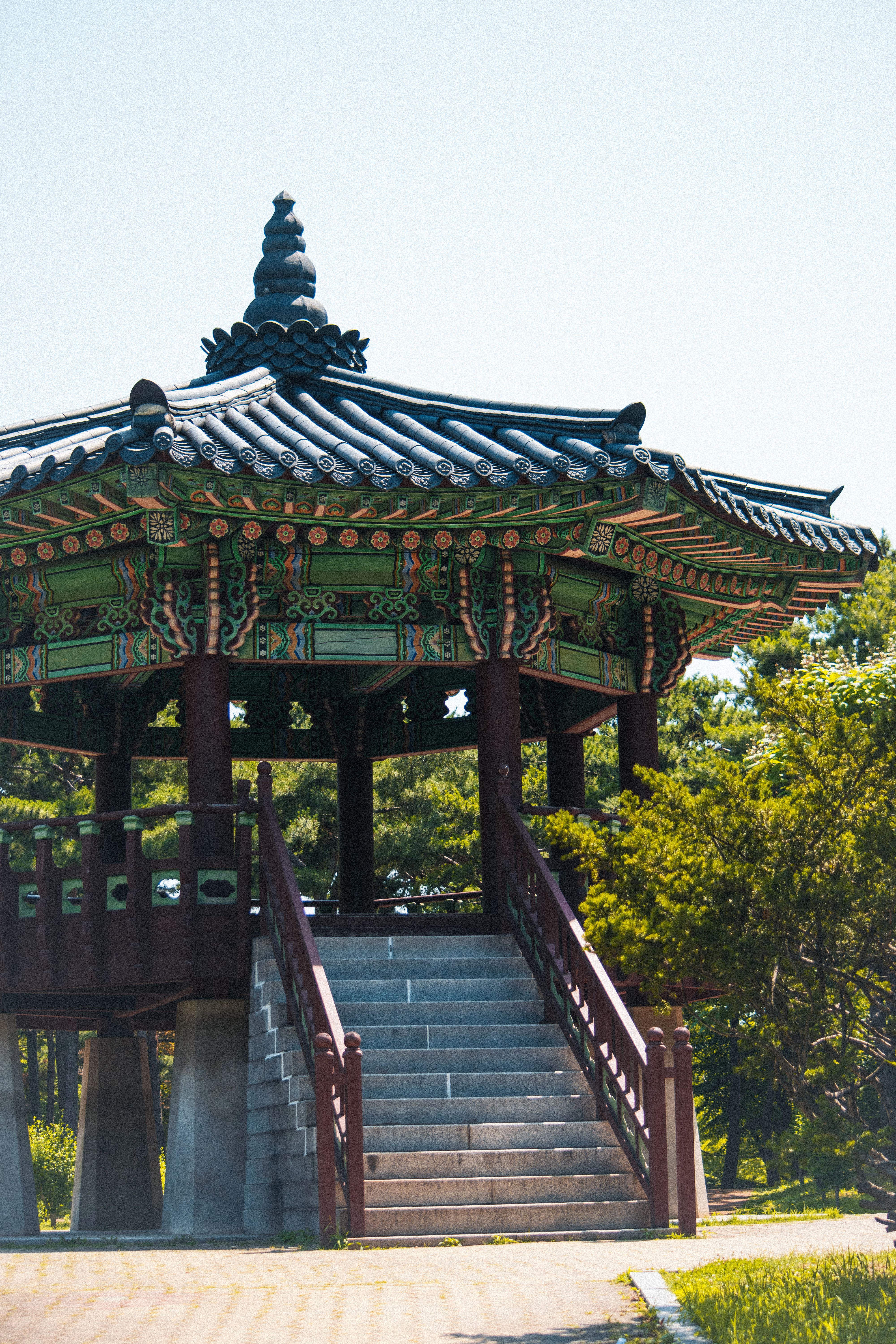 Traditional Gazebo in Summer Park · Free Stock Photo